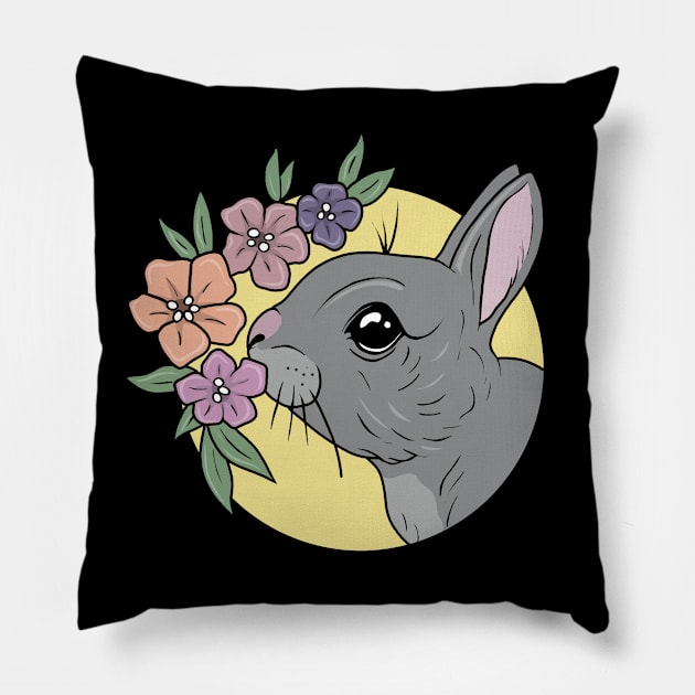 Little Bunny Pillow by valentinahramov