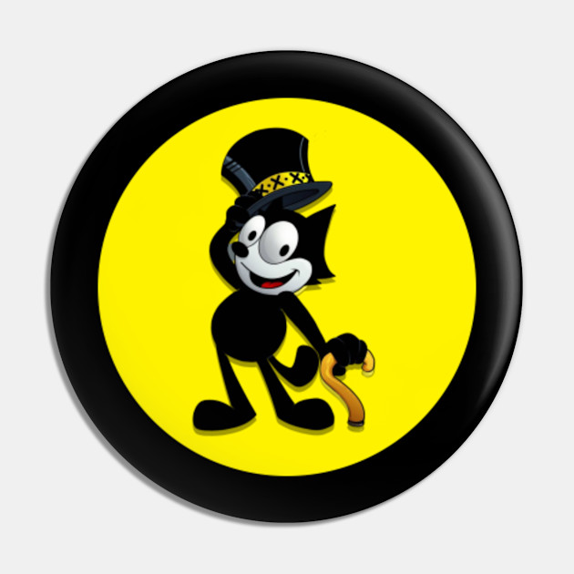 Felix The Cat Show Felix The Cat Vintage Pin Teepublic Au