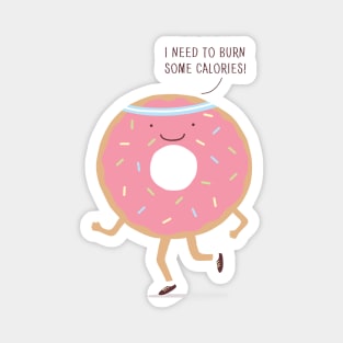 Donut workout Magnet