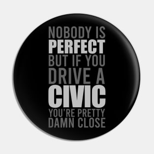 Civic Owners Pin