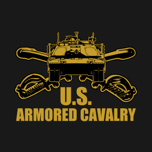 US Armored Cavalry (small logo) T-Shirt