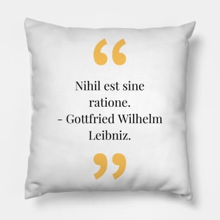 Philosophy, phrases, quotes Pillow