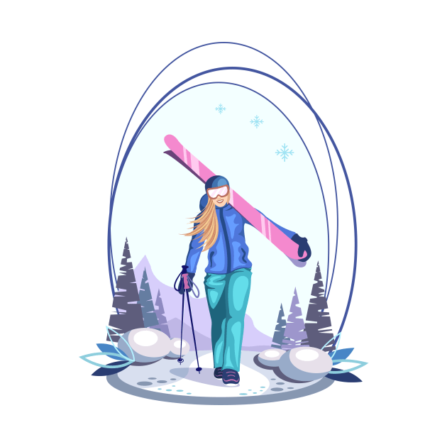 Skier by Design by Arapova