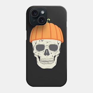 Skeleton Pumpkin Halloween Phone Case