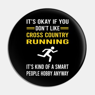 Smart People Hobby Cross Country Running XC Pin