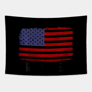 Keep America Trumpless Usa Flag Tapestry