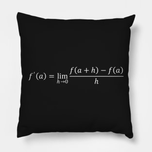 Definition Of Derivative - Math And Calculus Pillow
