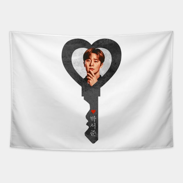 Park Seo-Joon The Key To My Heart Tapestry by Hallyu-Inspired