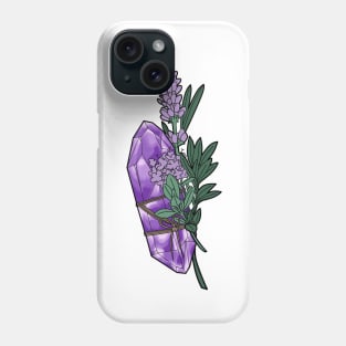 Amethyst & Lavander Phone Case