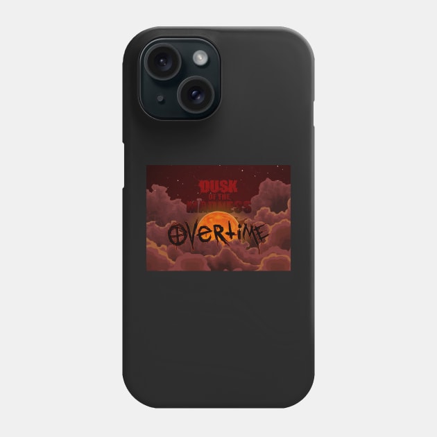 Dusk of the Madness: Overtime Night Sky Logo Phone Case by littleluckylink