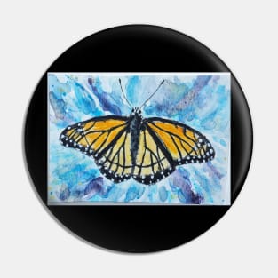 Monarch Butterfly painting Pin