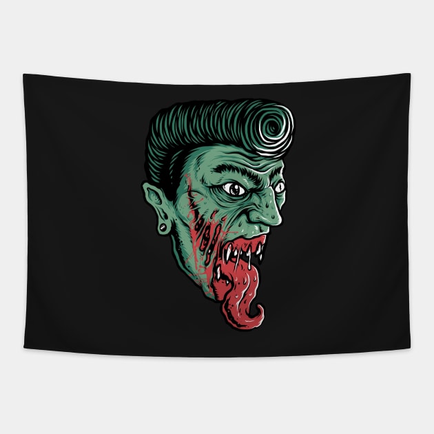 Zombie Tapestry by quilimo