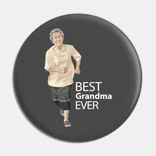 Best Grandma Ever Pin