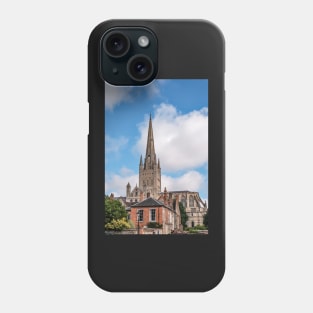 Norwich cathedral Phone Case