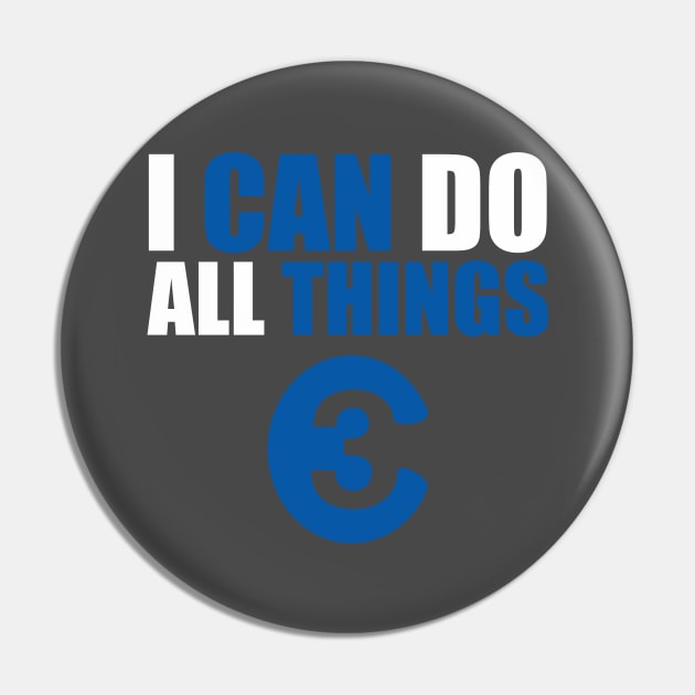 I CAN DO ALL THING 30 t-shirt Pin by annasboutadara