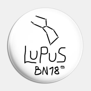 Lupus Constellation by BN18 Pin