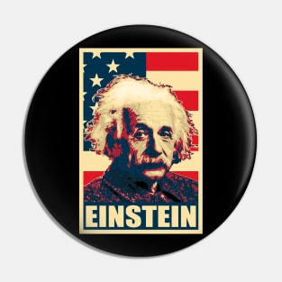 Albert Einstein Pin