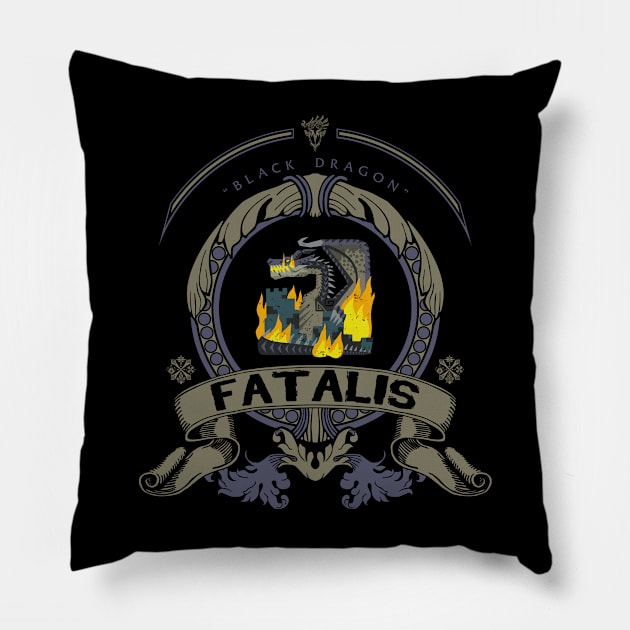 FATALIS - CREST Pillow by Exion Crew