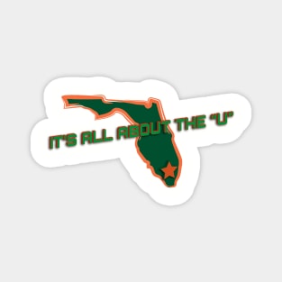 Its all about U Florida Design Magnet