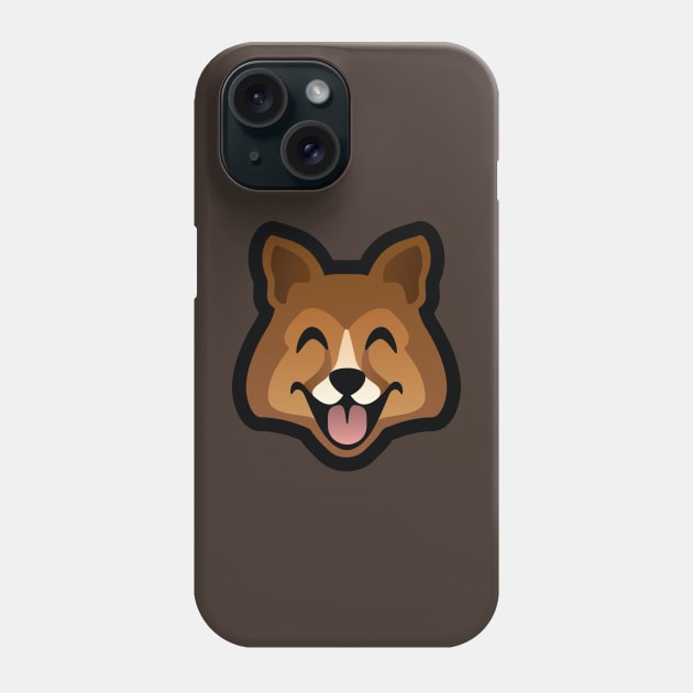 Big Smiling Sheltie Phone Case by AliceQuinn