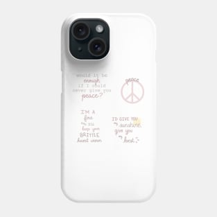 Peace TS Phone Case