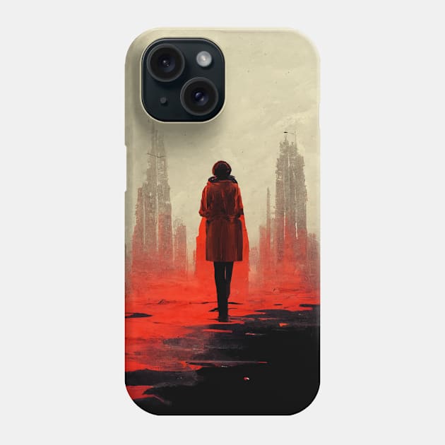 In The Place of Denial | The Long Walk Phone Case by Kazaiart