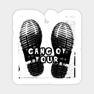 gang of four classic boot Magnet