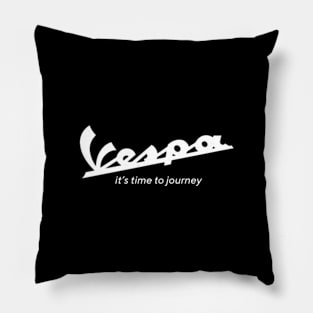 Vespa it's time to journey Pillow