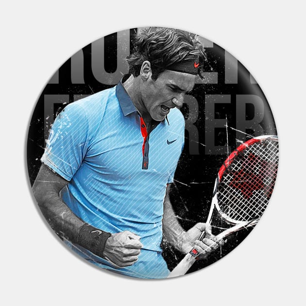 Roger Federer Pin by Creativedy Stuff