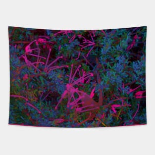 Pink abstract Tapestry