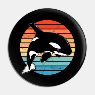 Cute orca killer whale Pin