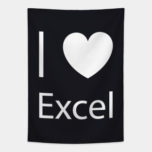 I Love Excel Tapestry