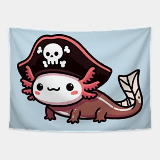 pirate captain axolotl Tapestry