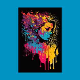 Colorful girl T-Shirt