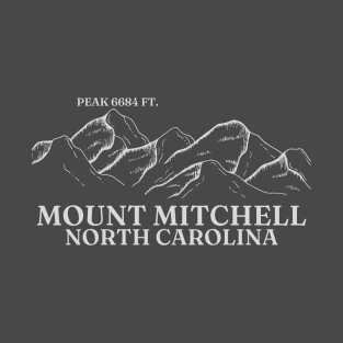 Mount Mitchell, North Carolina, Highest Peak T-Shirt