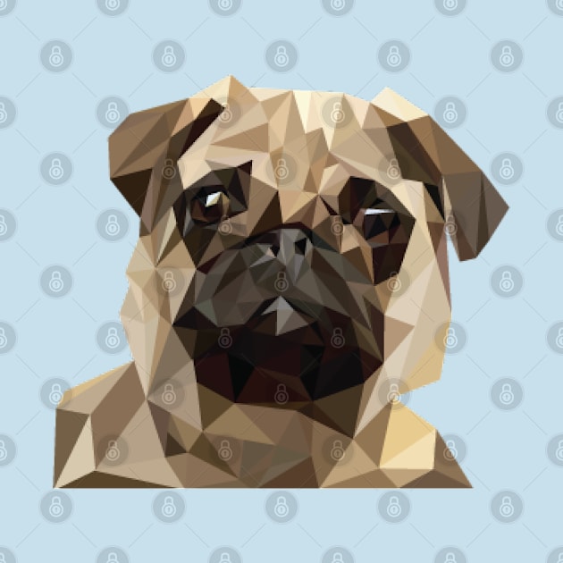 Pug by Hermanitas Design