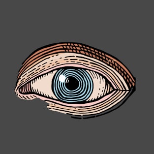 Engraved Eye in Color T-Shirt