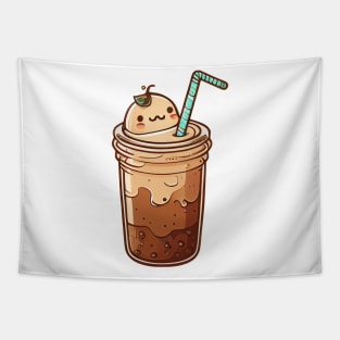 Cute coffee cup Tapestry