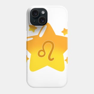 Astrological Sign Star - Leo Phone Case