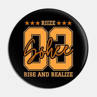 Sohee Riize College Pin