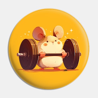 hamster lifting weight Pin