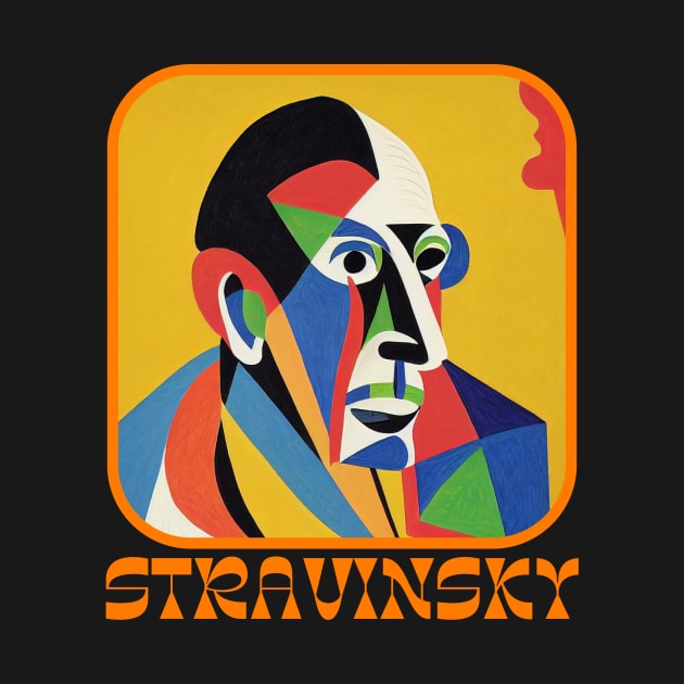 Igor Stravinsky by Cryptilian