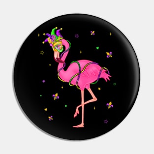 Mardi Gras Fat Tuesday Parade Girls Pin