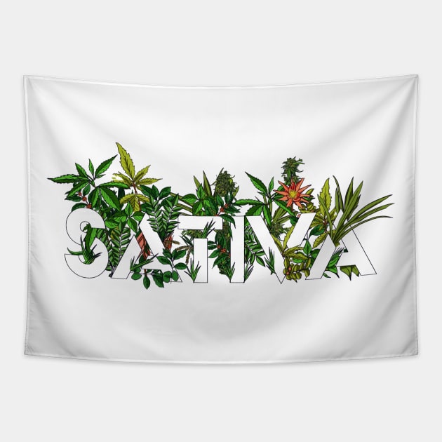 Sativa Tapestry by chandrajul