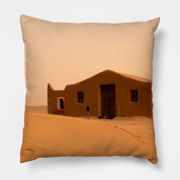 Desert Storm Pillow by Memories4you