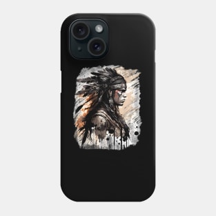 Apache warrior Phone Case