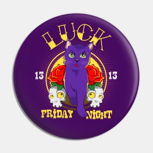 Luck Cat Pin