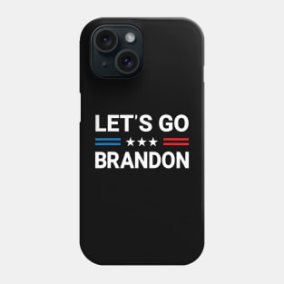 Lets Go Brandon US Flag Phone Case