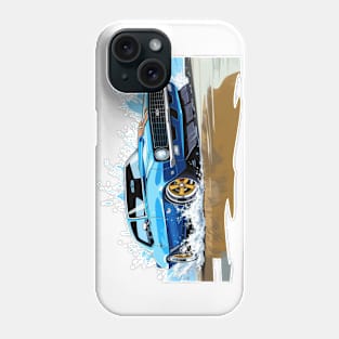 Camaro Blue Cartoon Phone Case