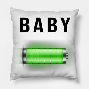 Matching Family Battery Baby Pillow